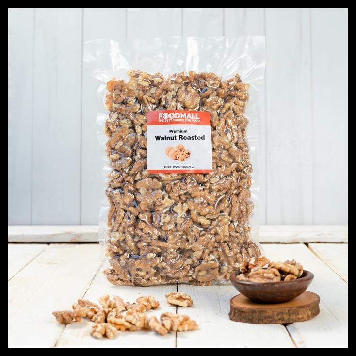 

DISKON TERBATAS !!! WALNUT ROASTED CALIFORNIA 1 KG / KACANG WALNUT PANGGANG TERLARIS