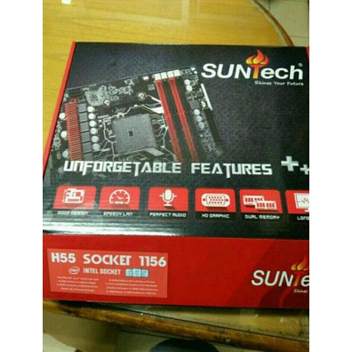 Motherboard / Mainboard Intel Suntech H55 LGA 1156 / LGA1156