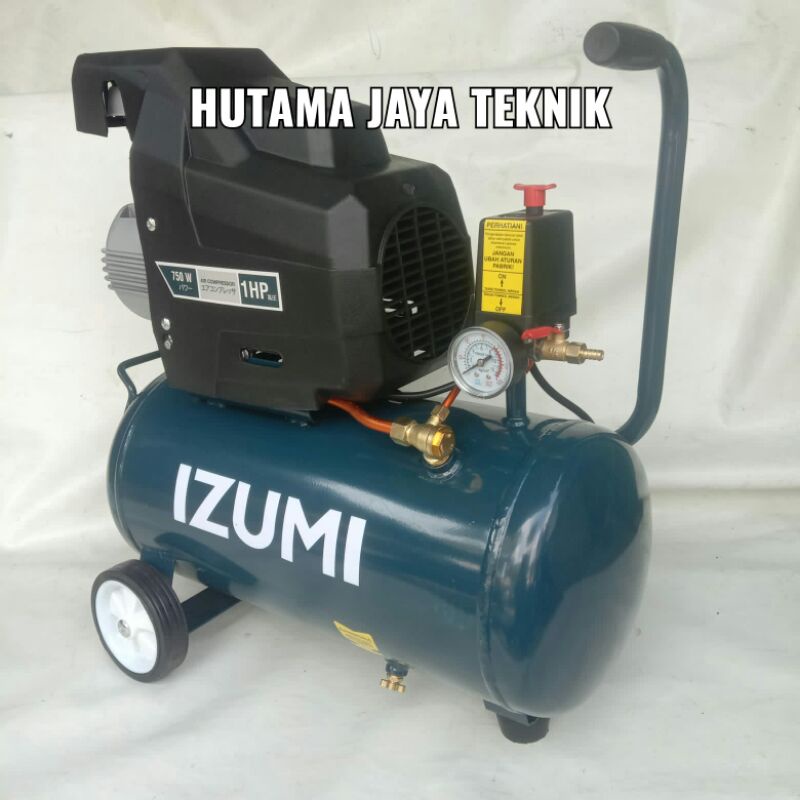 Kompresor Angin Listrik Izumi 1 Hp 24 Liter DD1024