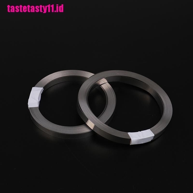 【TTID】10M 5/6MM pure nickel strip tape for li 18650 battery spot welding compat