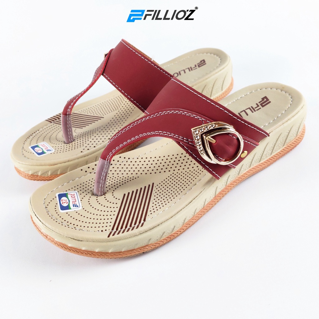 SANDAL WANITA KASUAL FILLIOZ MURAH JEPIT 002 HARGA GROSIR