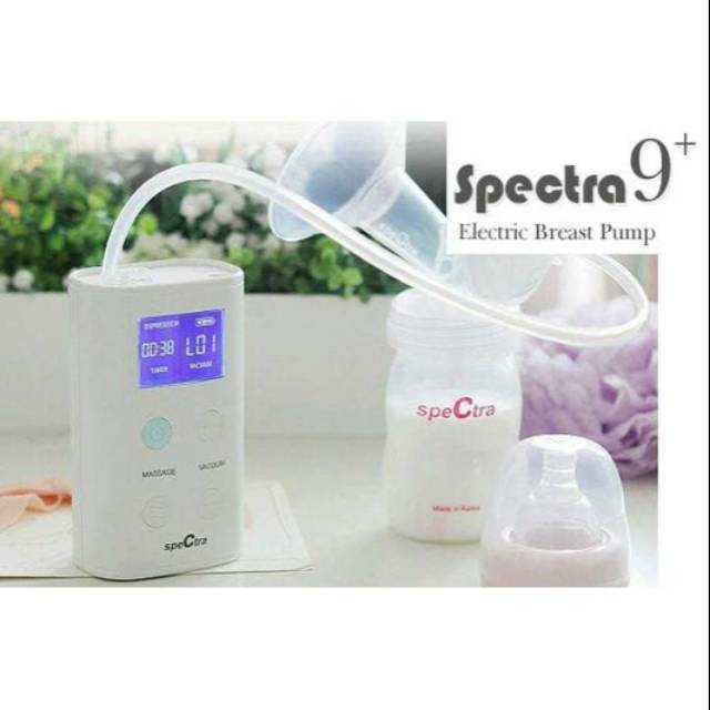 Breastpump Elektrik NEW MOTOR 2019 Spectra 9+ Advanced Original Baru 100% Ex Kado,  Resmi Bergaransi