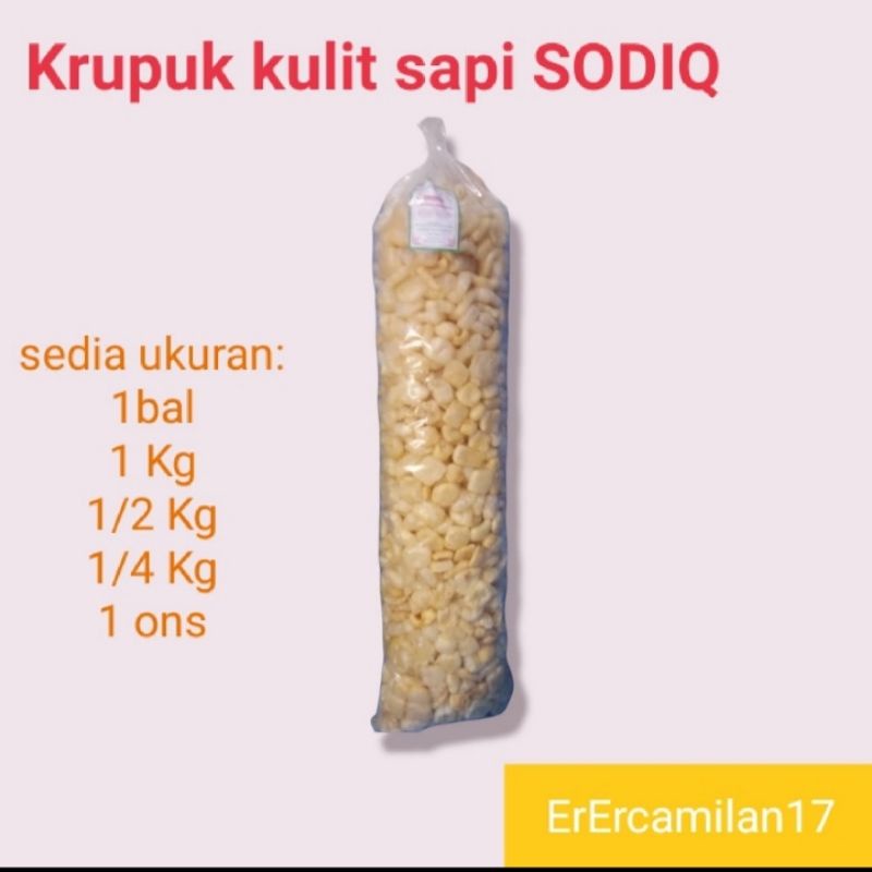 

KRUPUK KULIT SAPI