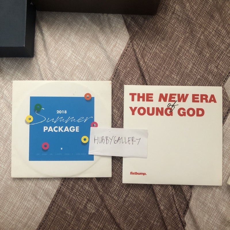 BTS dvd only summer package | fansite suga fistbump