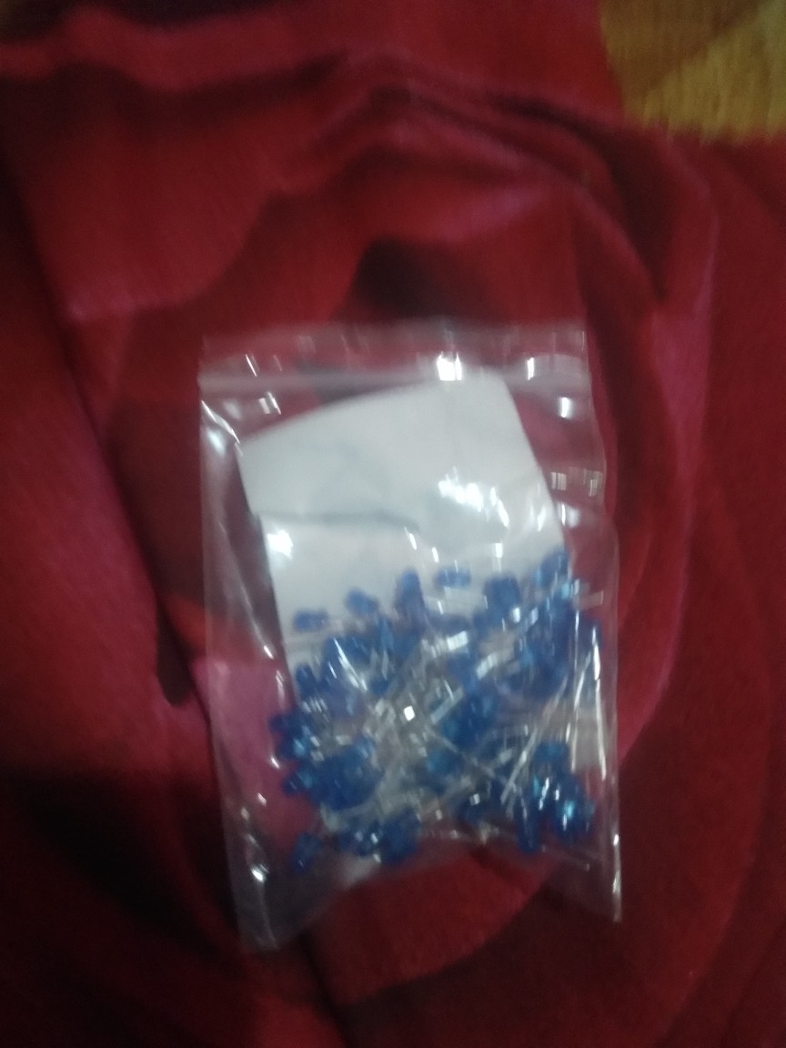 100pcs 3mm Led Light White Kuning Merah Hijau Biru Aneka Kit Diy Led Set Elektronik Diy Kit