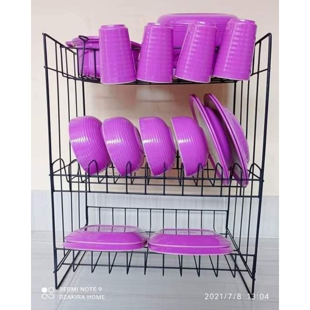 Set peralatan makan  Golden Dragon melamin