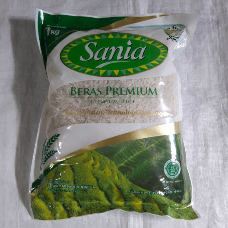 

SANIA / FORTUNE / LAHAP Beras kemasan 1kg