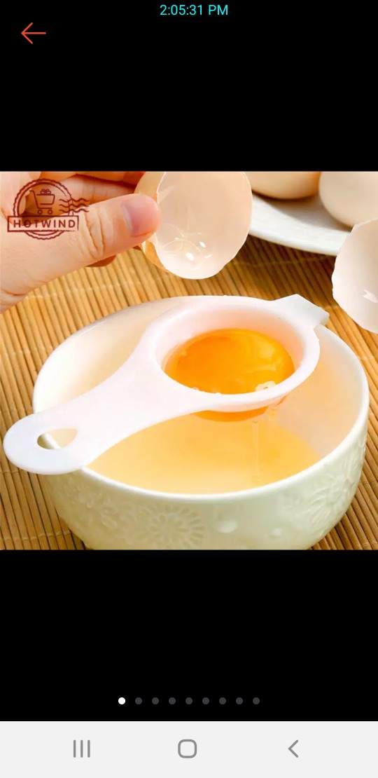 Hw Alat Pemisah Kuning Telur Bahan Plastik Untuk Dapur
