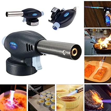 HOVELSHOP Gas Torch Portable Kepala Korek Instant Flame Gun