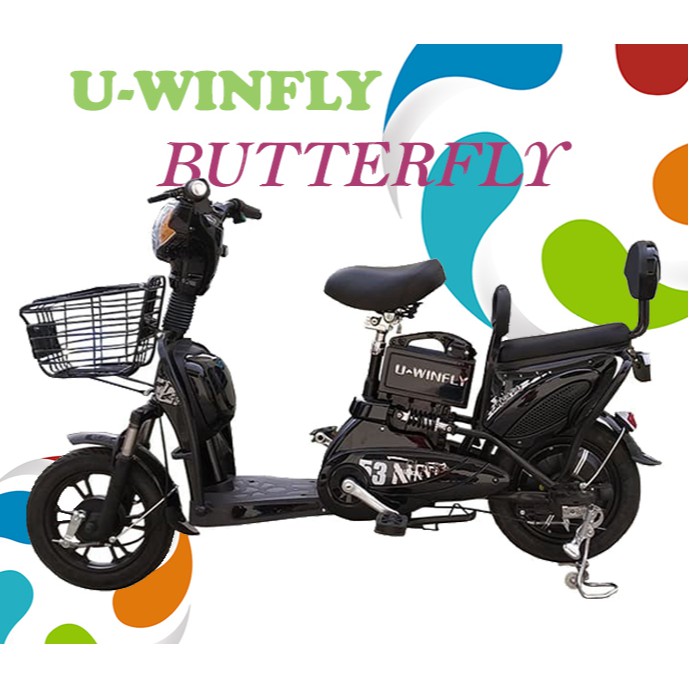 GRATIS ONGKIR SEPEDA LISTRIK U-WINFLY BUTTERFLY SEPULAU JAWA DAN PULAU BALI