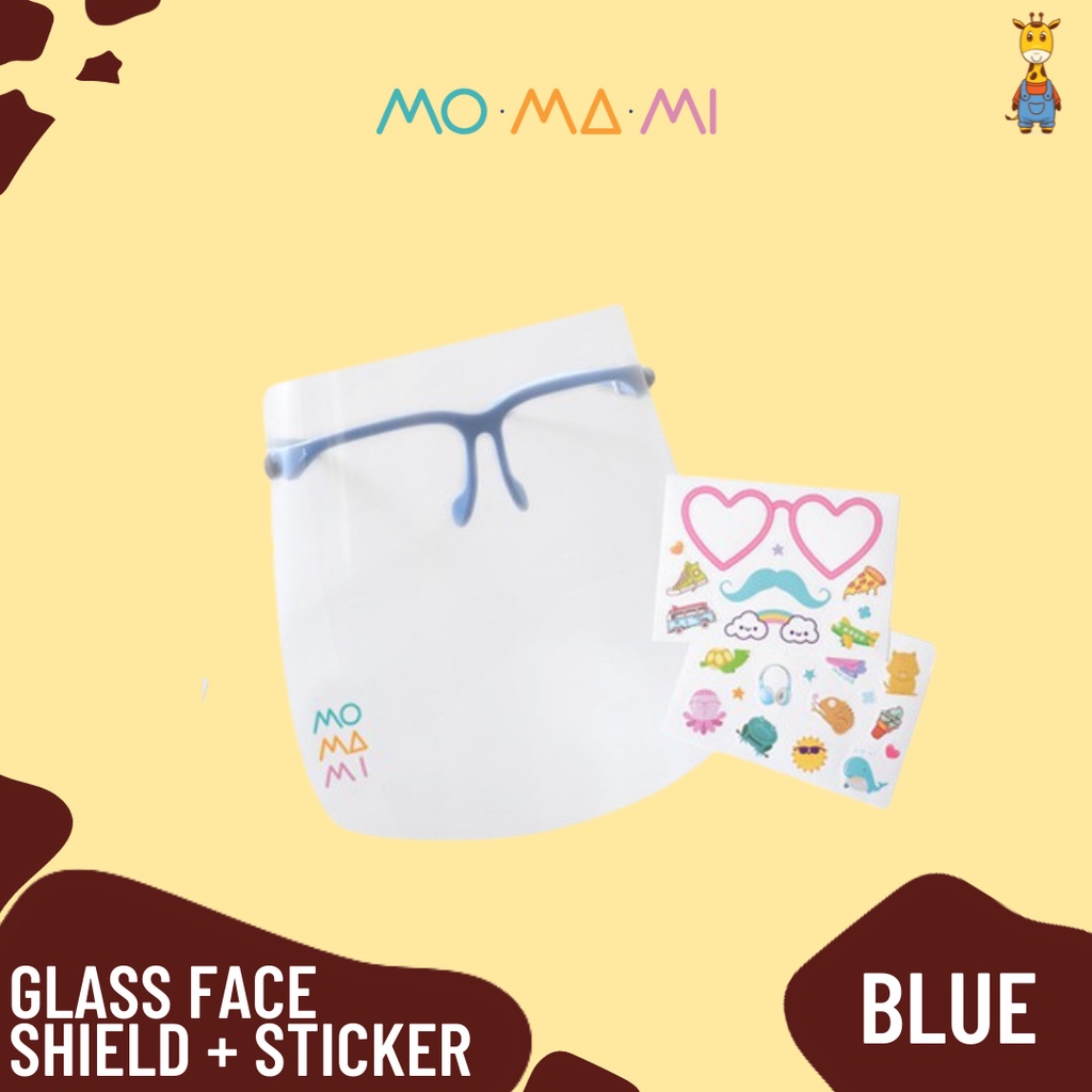 Momami Glass Faceshield+Sticker