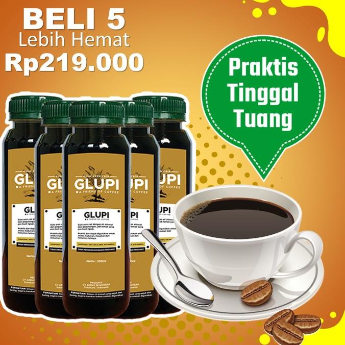 

[PAKET 5 BOTOL GLUPI] BROWN SUGAR/GULA AREN SYRUP GULA NIRA ORGANIC CD364512ZX