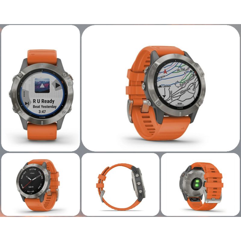 Jam Tangan Pria Smart Watch Garmin Fenix 6 Original Garansi Resmi TAM 2 Tahun