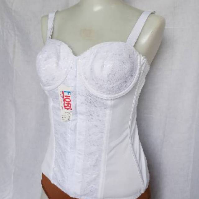 FIORI Longtorso SASKIA White | Korset Longtorso ORIGINAL FIORI