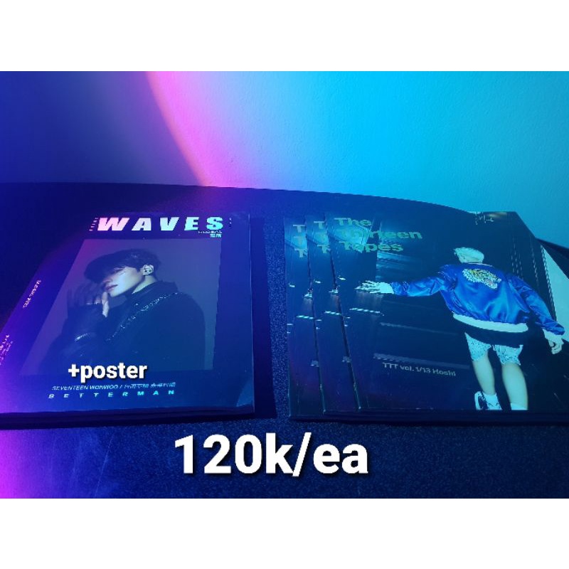 SEVENTEEN TTT VOL. 1/13 HOSHI VER WAVES WONWOO MAGAZINE