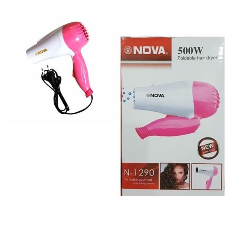 Hair Dryer Nova Pengering Rambut HairDryer Foldable