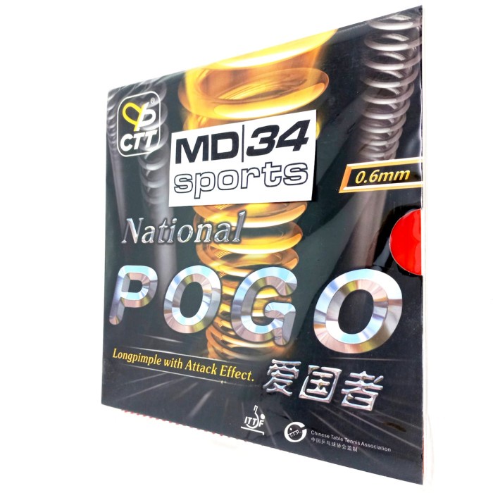 CTT NATIONAL POGO 0,6 mm - Merah