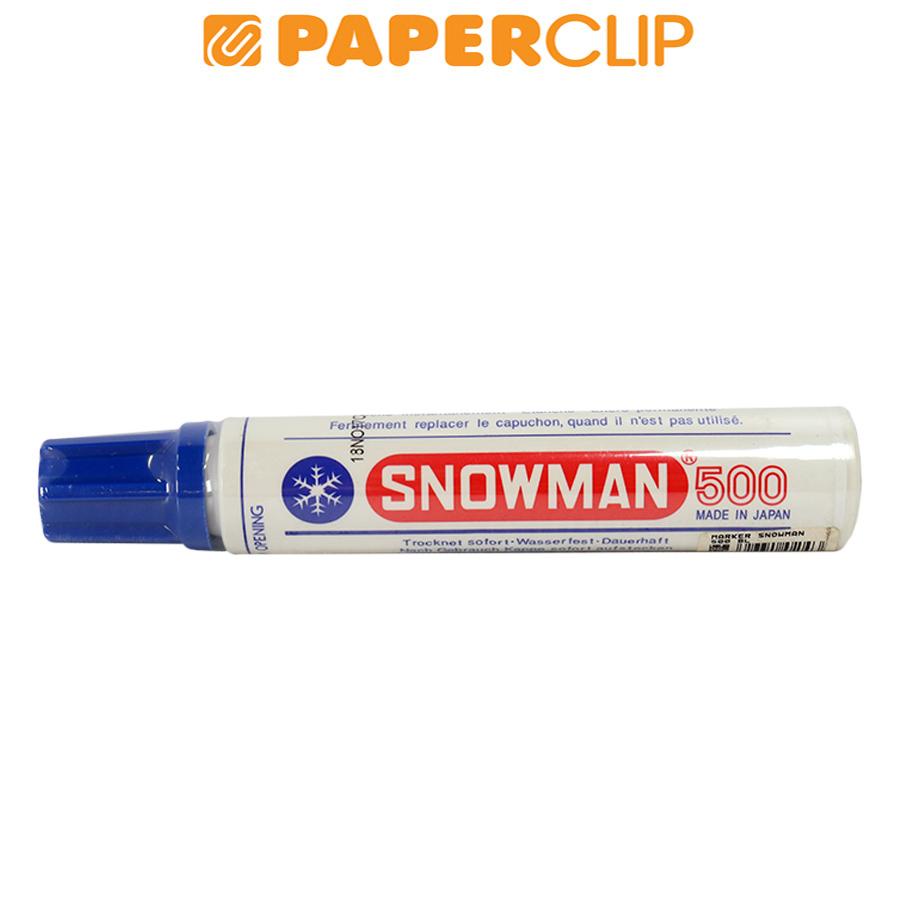 

MARKER SNOWMAN 500 PERMANENT BLUE