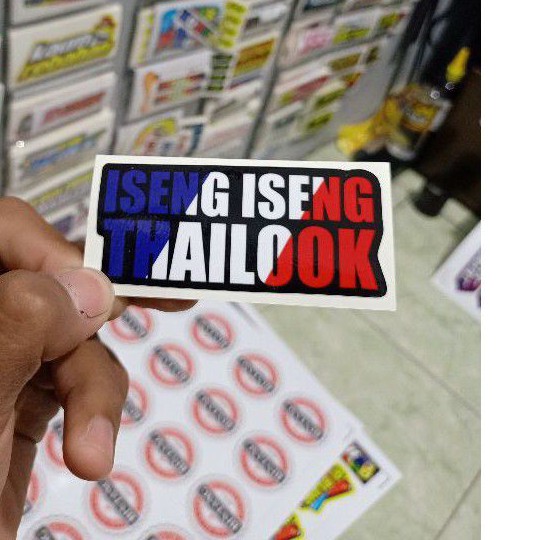 Sticker printing ISENG ISENG THAILOOK KECIL minim pembelian harus 20rb boleh campur