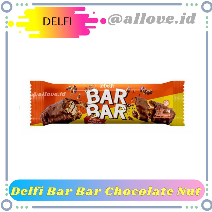 

Delfi Bar Bar Chocolate Nut 18 Gr