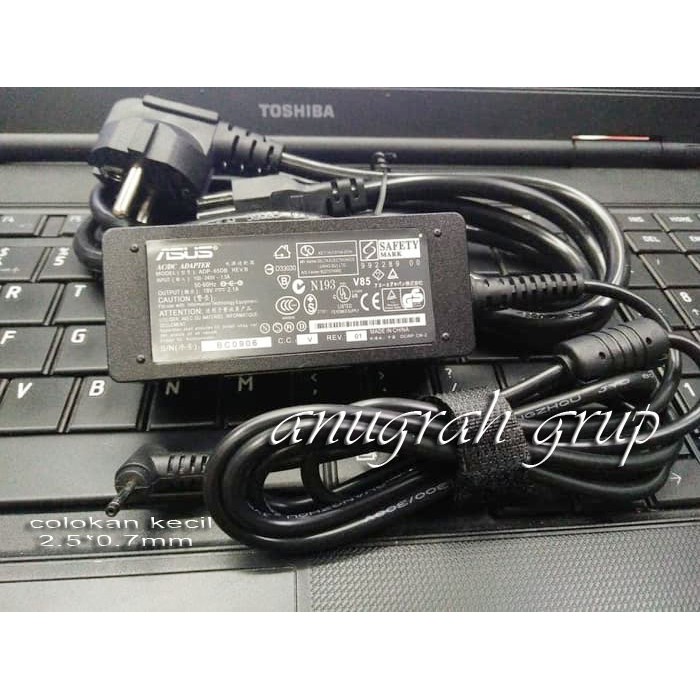 CHARGER ADAPTOR ASUS NOTEBOOK EEPC 19V-1.58A COLOKAN MINI