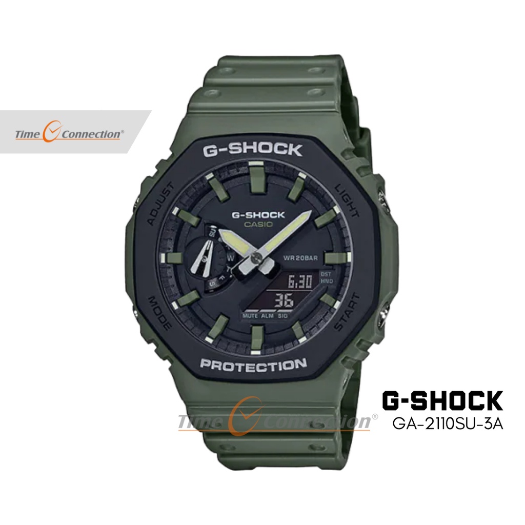 Casio G-SHOCK GA-2110SU-3A Original / Jam Tangan Pria Analog Digital / Gshock G shock GA2110 GA2110S