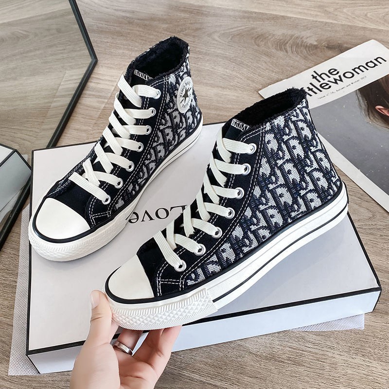 Sepatu Wanita Kanvas Sneakers Canvas Tali Cewek Model Terbaru Original Harga Murah Modis Stylist