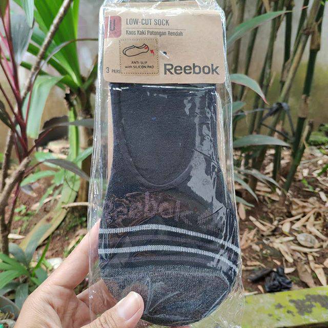 Kaus Kaki Reebok (Isi 3 Pasang) - Hidden Sock 100% original