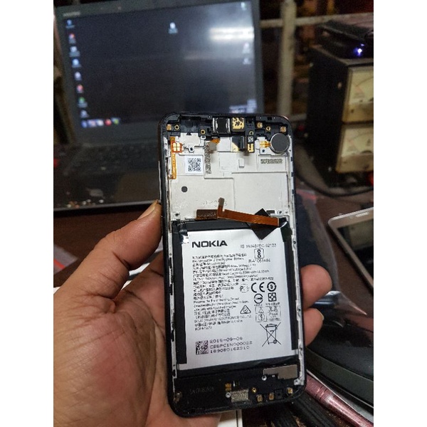 lcd nokia 6.1 plus ori copotan