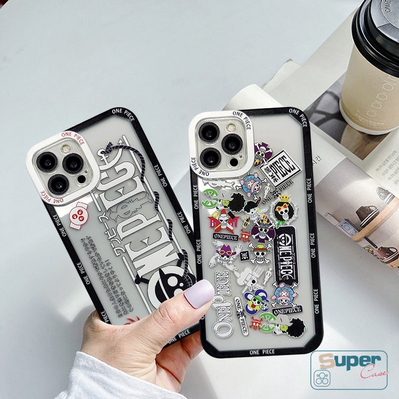 Case Oppo A95 A17 A15 A12 A78 A58 A57 A17K A76 A15S A7 A74 A96 A5 A54 A9 A5 A1K A16K A16 A55 A33 A5S A3S A35 Reno 8T 7Z 8 5G 7 5 6 A11K A32 Kartun One Piece Sarung Tpu Lembut