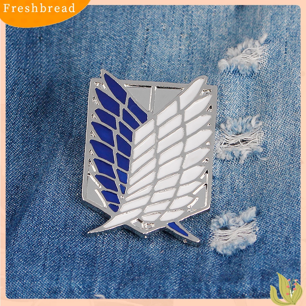 Terlaris Pins Convenient Elegant Alloy Attack on Titan Vintage Pins Brooch for Party