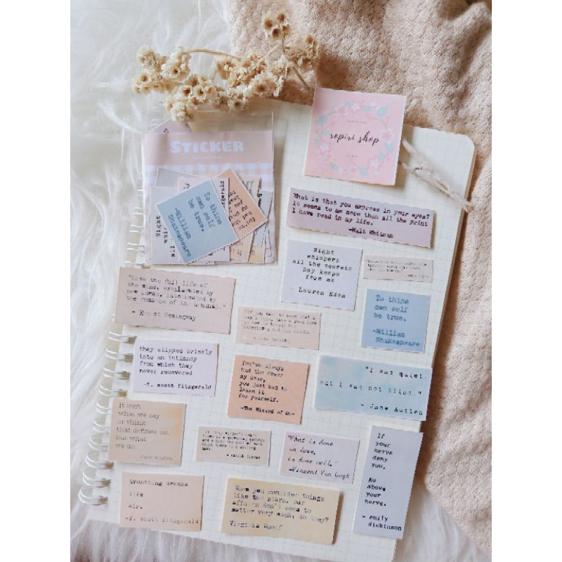 Stickers Quotes Vintage | Stickers Vintage