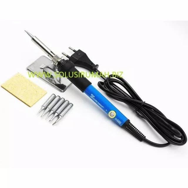 SOLDER LISTRIK 60W +tools pENGATURAN SUHU PANAS ADJUSTABLE DIMMER 60 W