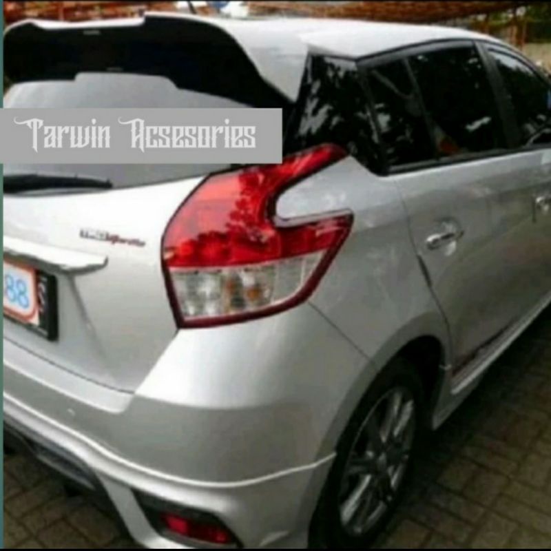 spoiler yaris TRD 2014-2017 mentah