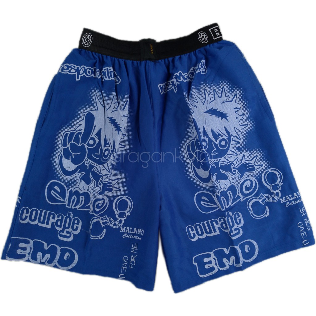 Celana Pendek Boxer Santai Kaos Pria