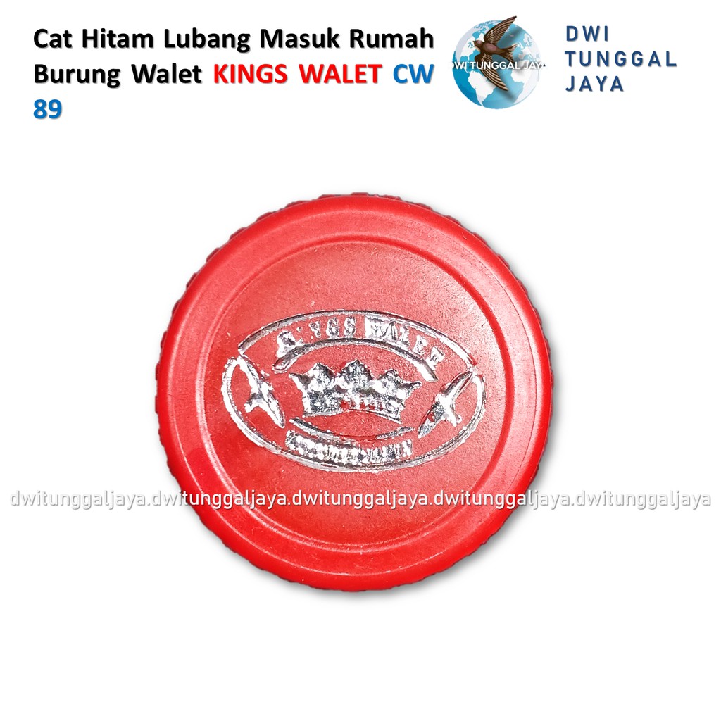 Cat Hitam Lubang Masuk Rumah Burung Walet Kings Walet Cw 89