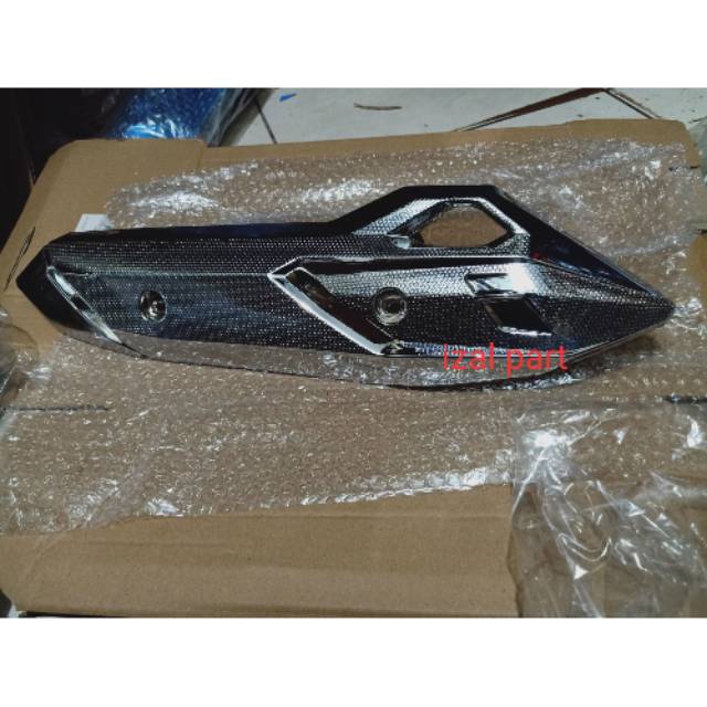 Tameng knalpot Vario 125 150 LED old  croom