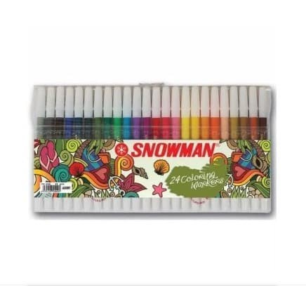 

Hemat Spidol Snowman 24 Warna Promo