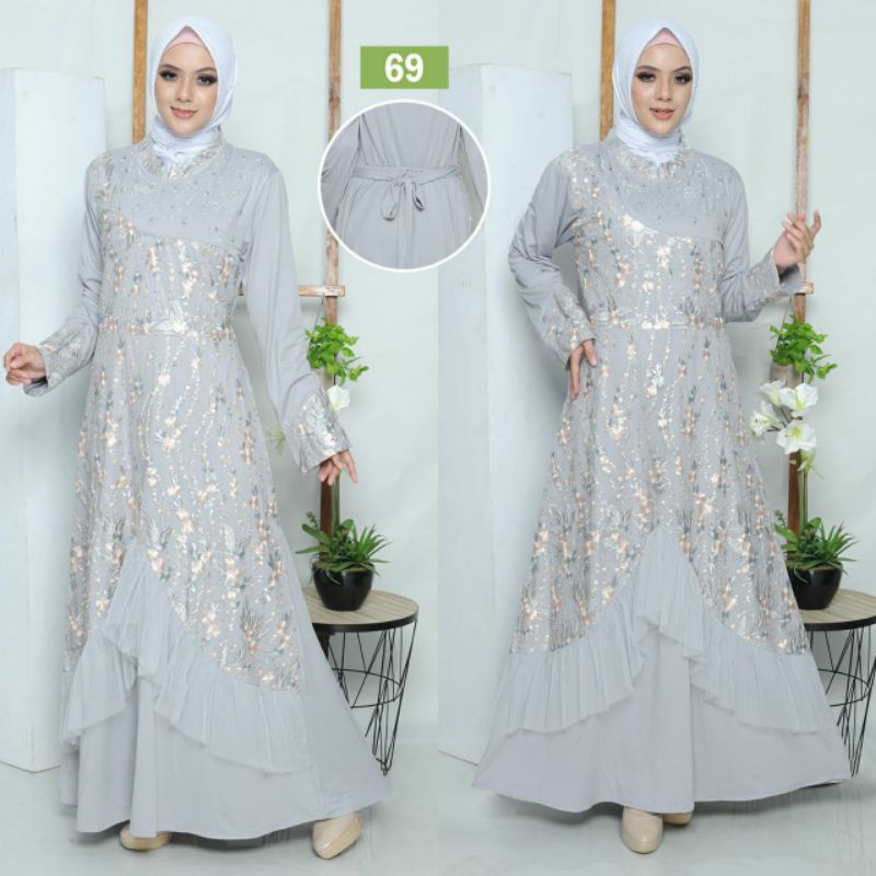 Megaxus88//gamis pesta jersey kd 69