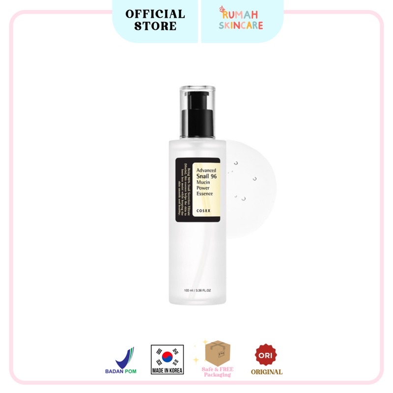 COSRX Advanced Snail Mucin 96 Power Essence 100ml - Esens Lendir Siput