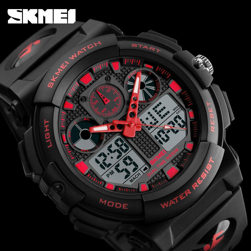 SKMEI 1270 Jam Tangan Pria Digital Analog WK-SBY