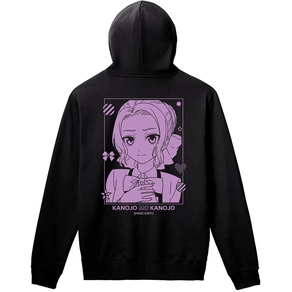 Hoodie Kanojo no Girlfriend Black Shino Kiri Anime Manga