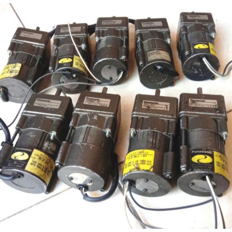 Ac Motor Gearbox 100V PANASONIC 125Rpm