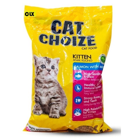 Makanan Kucing Cat Choize Free Vitamin Dry Food