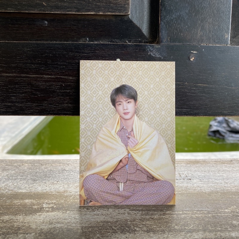 OFFICIAL Postcard BTS Seokjin MOTS - Jin Persona Map of the Soul ready hyung line