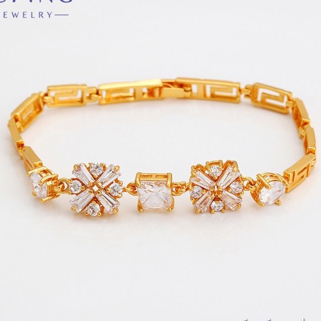 gelang bracelet xuping lapis emas 18k