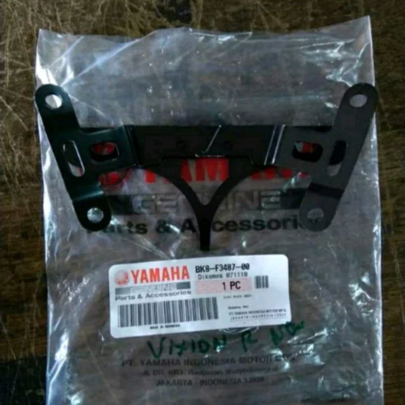 Breket dudukan plat nomor Vixion R original