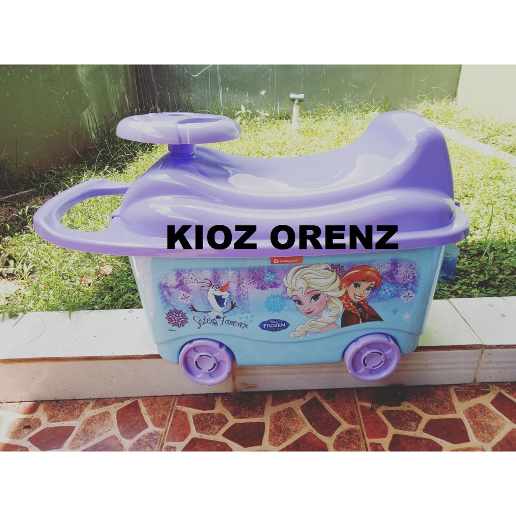 CONTAINER BOX 25 Liter Box Anak Mainan Anak Container Box Anak Roda Belajar Jalan Mobilan Box Mainan