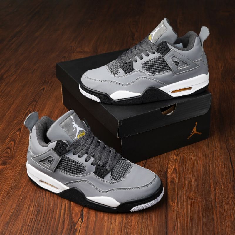 cool grey 4s on feet