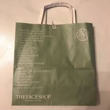 

Paper Bag "The FACE SHOP